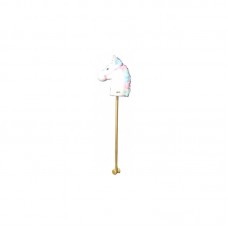 Rainbow Hobby Horse with Wheels
