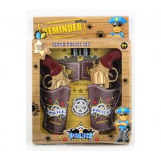 Police Twin Holster Set